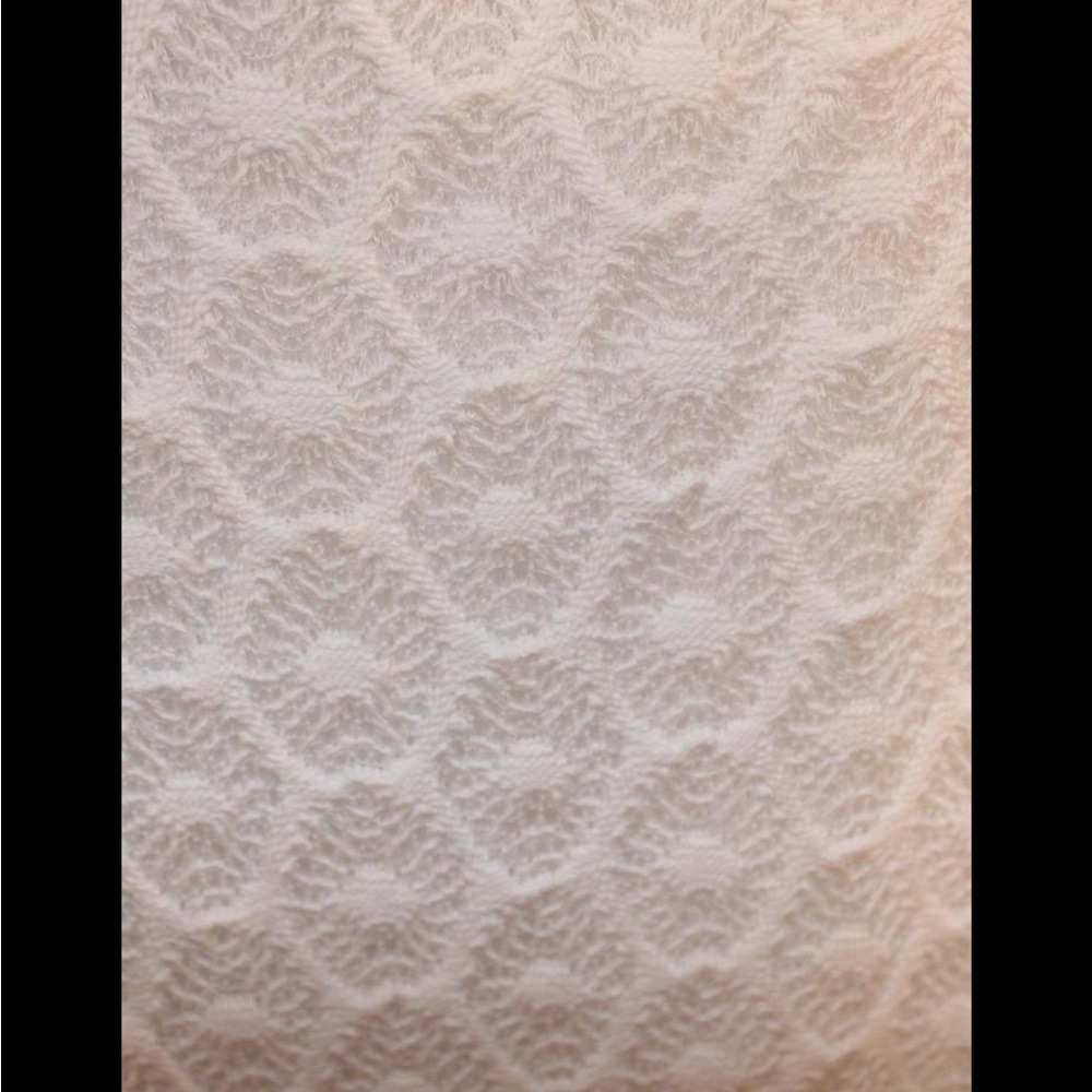 Anthropologie lace ivory midi dress women’s size medium nwt - Picture 4 of 8